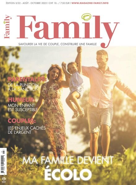 Family – Aout-Octobre 2022 Cover