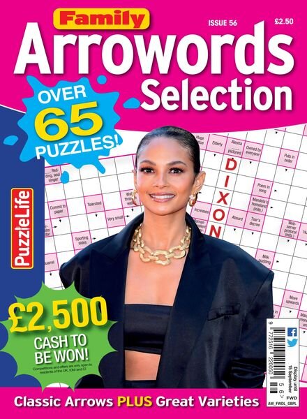 Family Arrowords Selection – 01 August 2022 Cover