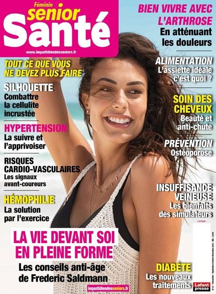 Feminin senior sante – aout 2022 Cover