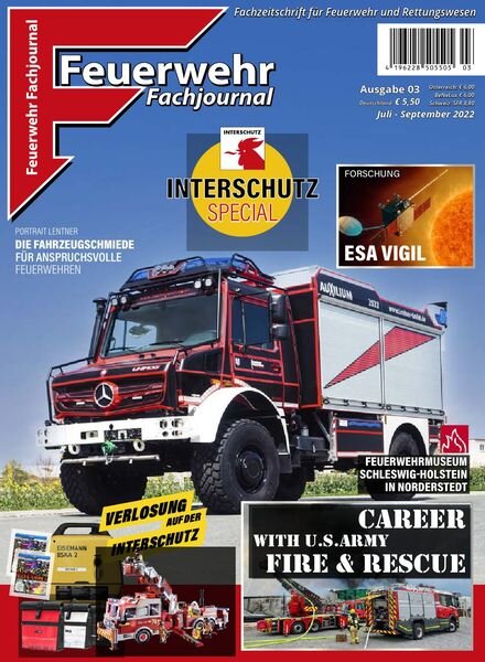 Feuerwehr Fachjournal – Juli-September 2022 Cover