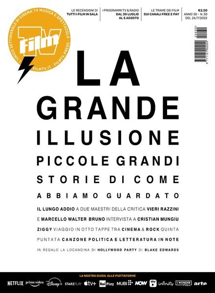Film Tv – 26 Luglio 2022 Cover