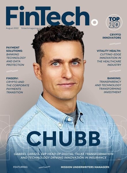 FinTech Magazine – August 2022 Cover