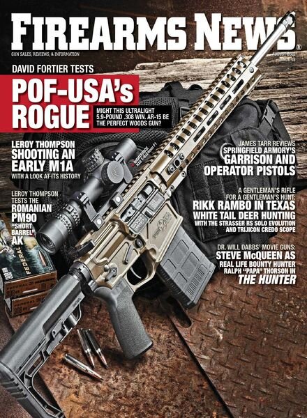 Firearms News – August 2022 Cover