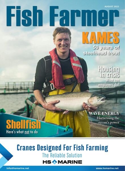 Fish Farmer Magazine – August 2022 Cover