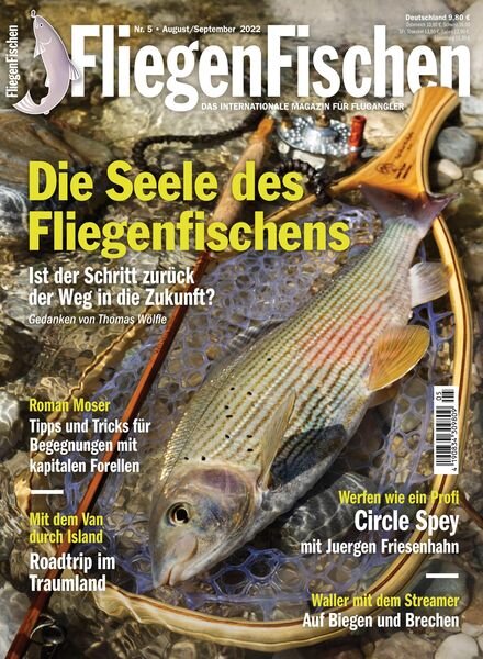FliegenFischen – August 2022 Cover