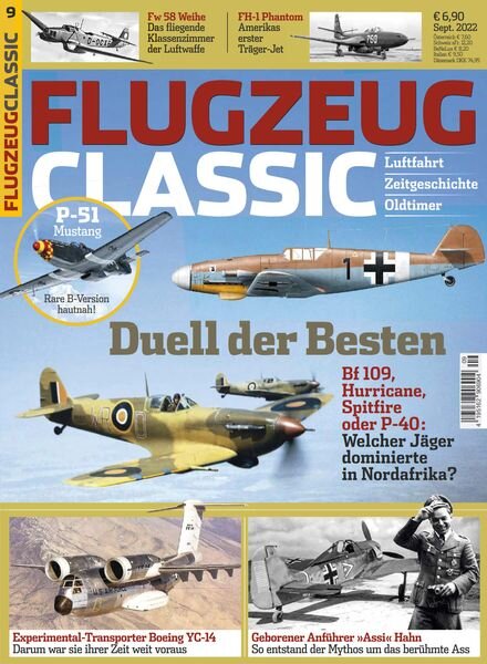 Flugzeug Classic – September 2022 Cover