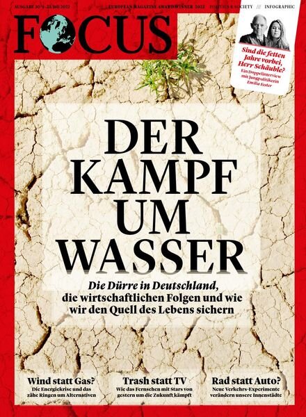 FOCUS – 23 Juli 2022 Cover