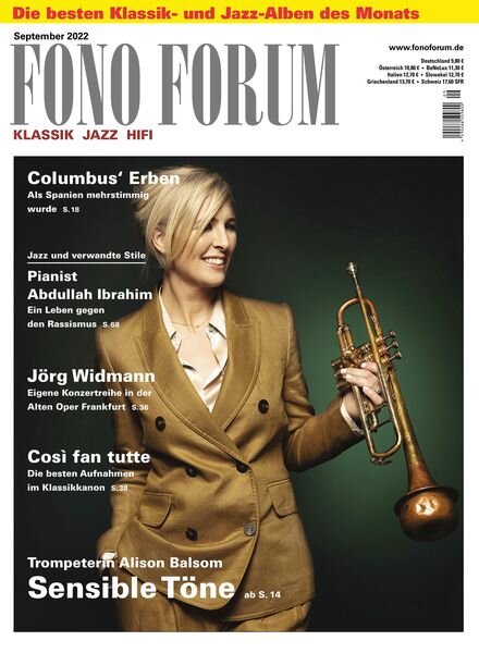 Fono Forum – September 2022 Cover
