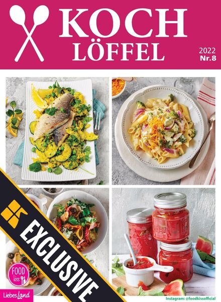 FOODkiss Liebes Land KOCHLoFFEL – 30 Juli 2022 Cover