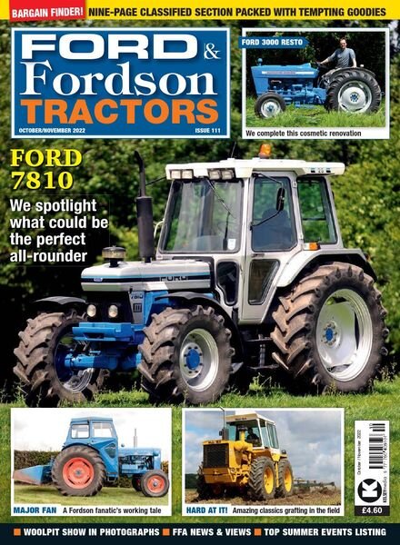 Ford & Fordson Tractors – Issue 111 – October-November 2022 Cover