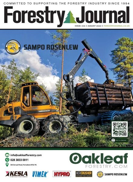 Forestry Journal – August 2022 Cover