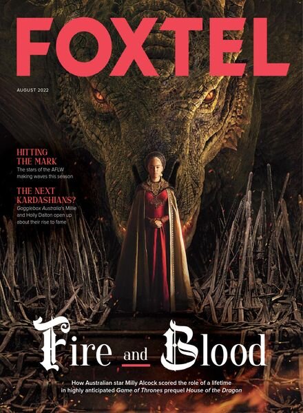 Foxtel Magazine – August 2022 Cover