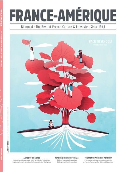France-Amerique – August 2022 Cover
