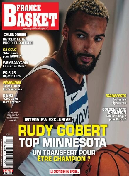France basket – 01 aout 2022 Cover