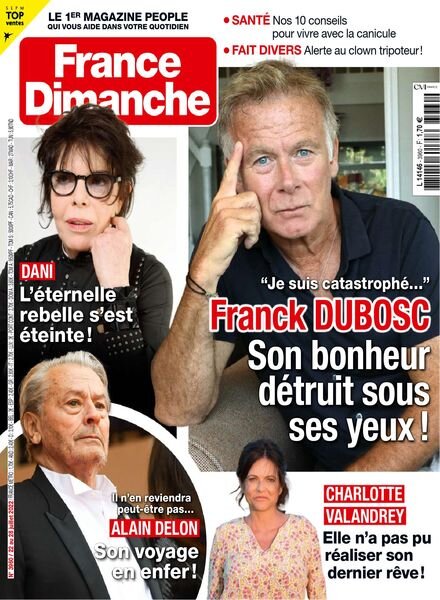 France Dimanche – 22 juillet 2022 Cover
