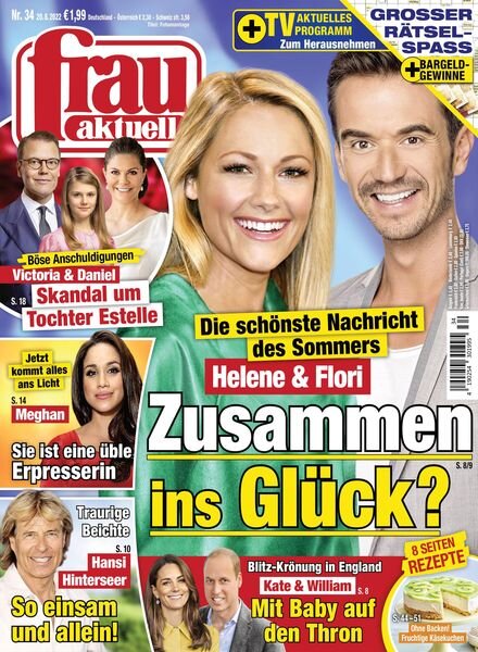 frau aktuell – 20 August 2022 Cover