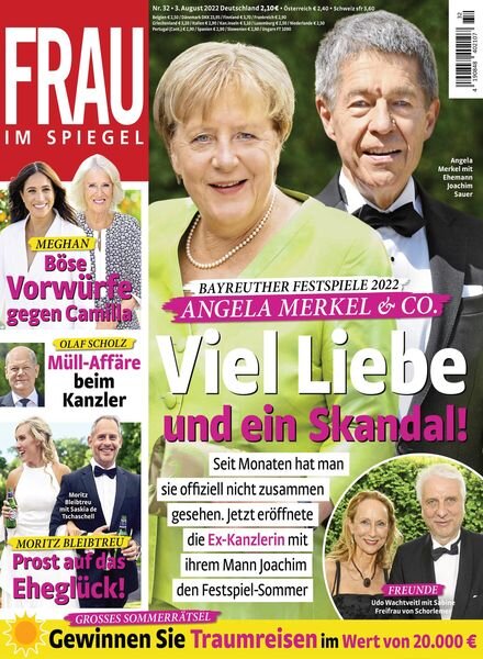 Frau im Spiegel – 03 August 2022 Cover