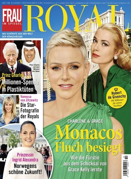 Frau im Spiegel Royal – 03 August 2022 Cover