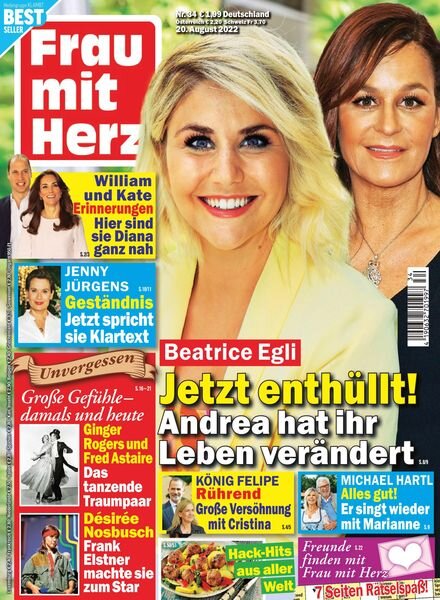 Frau mit Herz – 20 August 2022 Cover