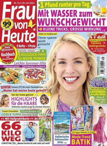 Frau von Heute – 29 Juli 2022 Cover