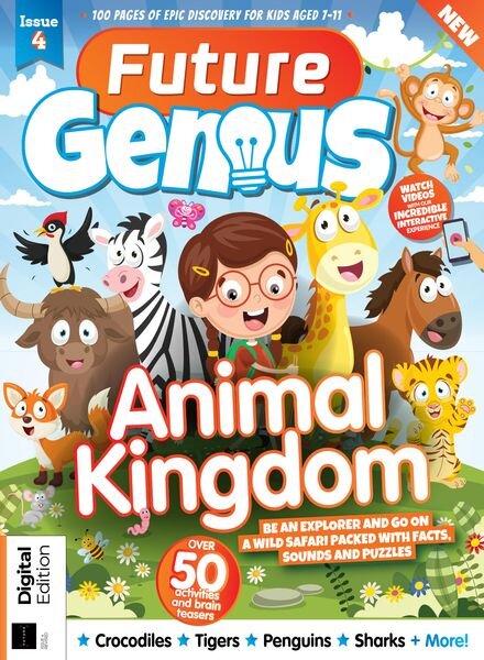 Future Genius – The Animal Kingdon Issue 4 Revised Edition – 4 August 2022 Cover