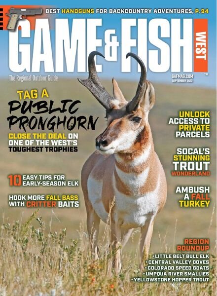 Game & Fish West – September 2022 Cover