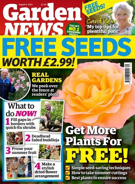 Garden News – August 06 2022 Cover
