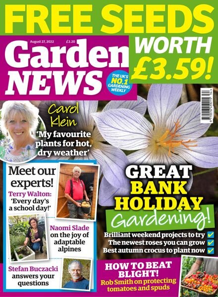 Garden News – August 27 2022 Cover