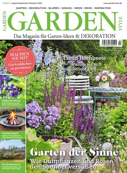 Garden Style – August-Oktober 2022 Cover