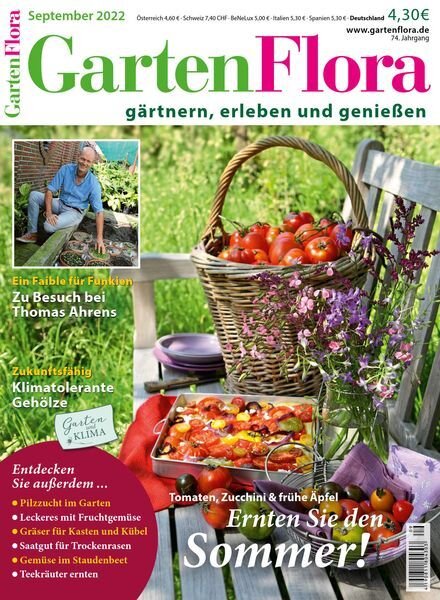 GartenFlora – August 2022 Cover