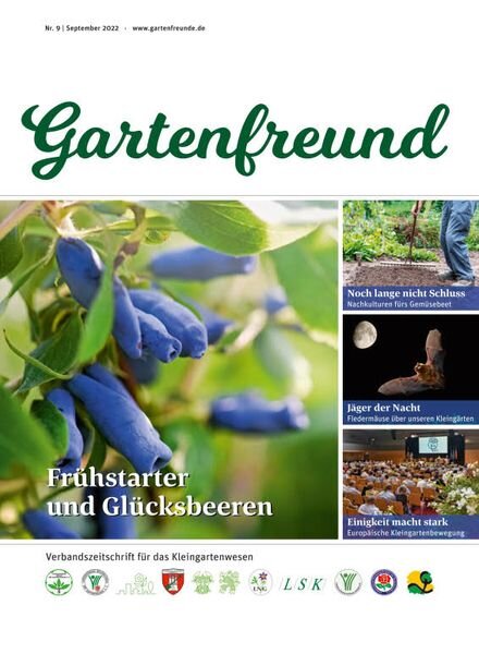 Gartenfreund – August 2022 Cover