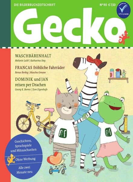 Gecko – Juli-August 2022 Cover