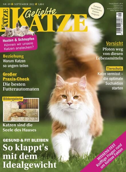 Geliebte Katze – September 2022 Cover