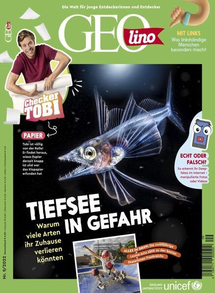 GEOlino – September 2022 Cover