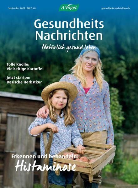 Gesundheits Nachrichten – September 2022 Cover