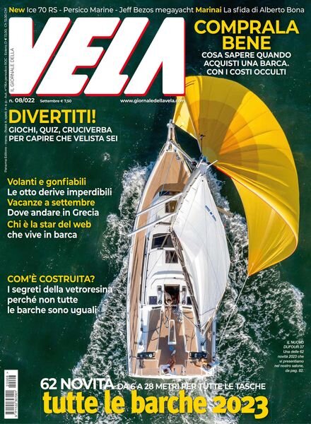 Giornale della Vela – Settembre 2022 Cover
