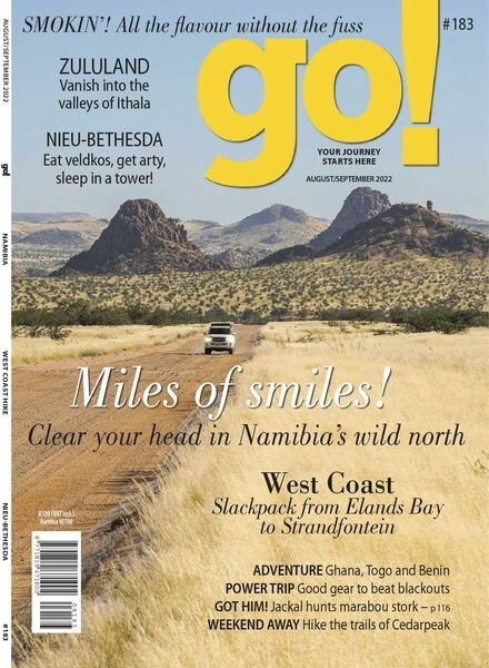 go! South Africa – August 2022 Cover