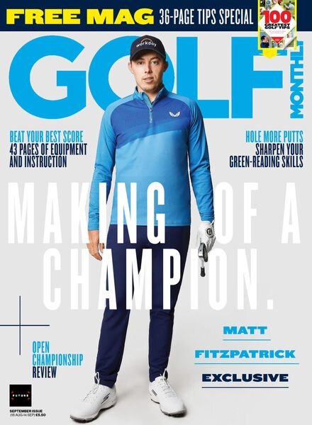 Golf Monthly UK – August 2022 Cover