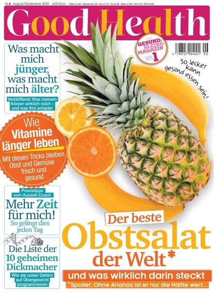 Good Health Germany – August 2022 Cover
