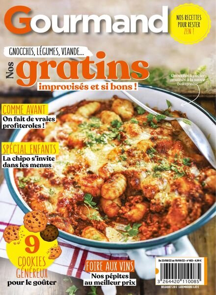 Gourmand – 18 aout 2022 Cover