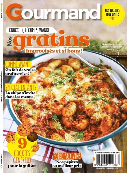 Gourmand – 23 aout 2022 Cover