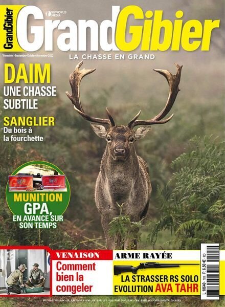 Grand Gibier – septembre 2022 Cover