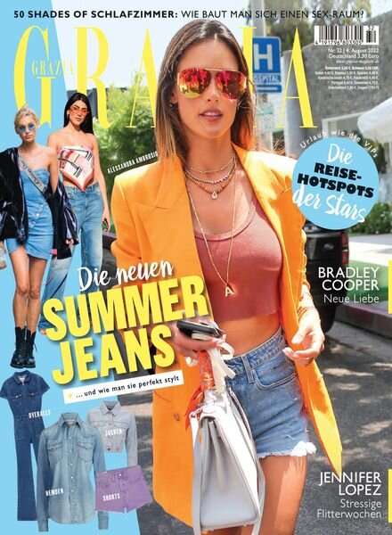 Grazia Germany – 04 August 2022 Cover
