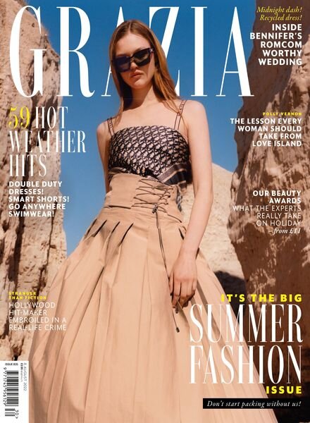 Grazia UK – 26 July 2022 Cover