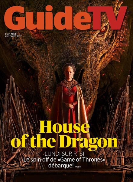 Guide TV – 21 Aout 2022 Cover
