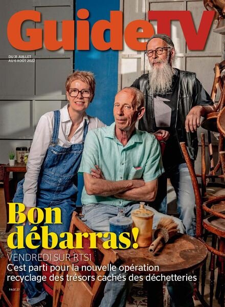 Guide TV – 31 Juillet 2022 Cover