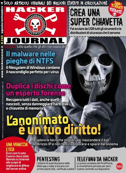 Hacker Journal – Agosto-Settembre 2022 Cover
