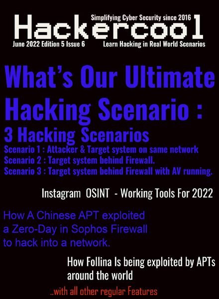 Hackercool – June 2022 Cover