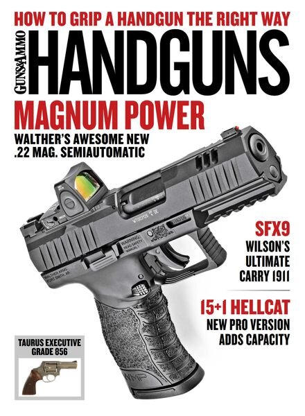 Handguns – October-November 2022 Cover