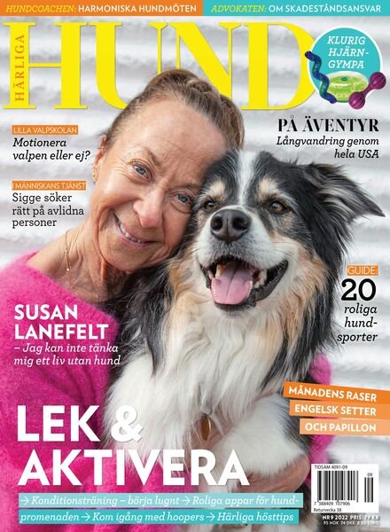 Harliga Hund – augusti 2022 Cover